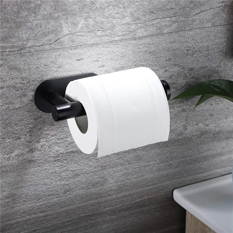 Stylish Kitchen Paper Towel Holder - Adhesive Tissue Hanger for Effortless Storage and Organization